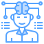 Human mind icon 64x64