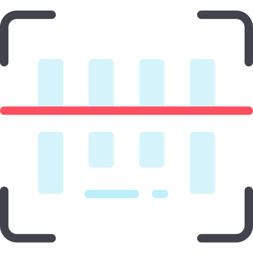 Bars code icon