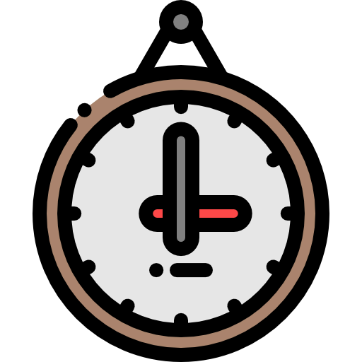 Wall clock icon