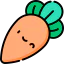Морковь иконка 64x64