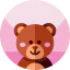 Teddy bear ícono 64x64