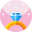 Diamond ring icon 64x64