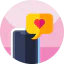 Dating app icon 64x64