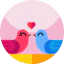 Love birds icône 64x64