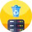 Recycle bin ícono 64x64