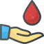 Blood donation icon 64x64