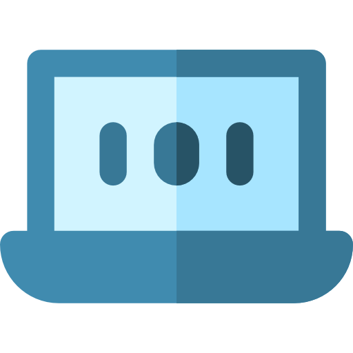 Laptop computer icon