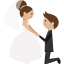 Wedding couple icône 64x64