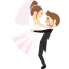 Wedding couple biểu tượng 64x64