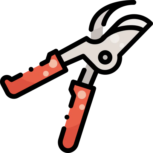 Pruning shears icon