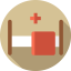 Hospital bed icon 64x64