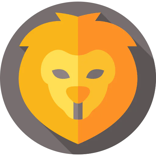 Лев иконка