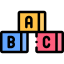 Abc block icon 64x64