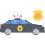 Полицейская машина иконка 64x64