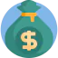 Money bag icon 64x64