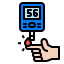 Glucose meter icône 64x64