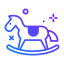 Horse toy icon 64x64