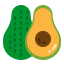 Avocado slicer icon 64x64