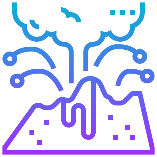 Volcano icon