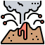 Volcano icon 64x64