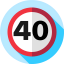 Speed limit icône 64x64