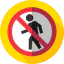 Pedestrian biểu tượng 64x64
