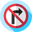 Turn right icon 64x64