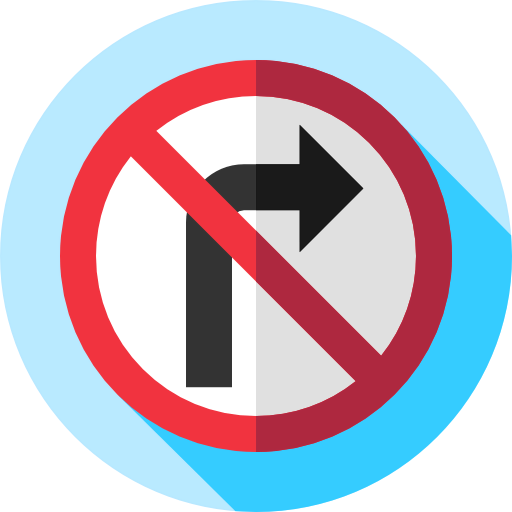 Turn right icône