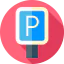 Parking sign icon 64x64