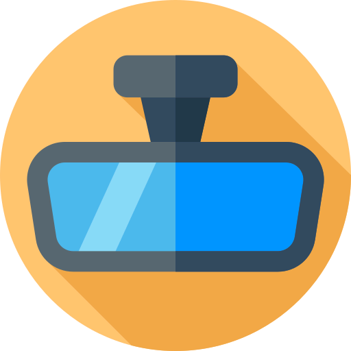Rearview mirror icon