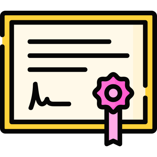 Certificate icon