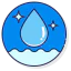 Clean water icon 64x64