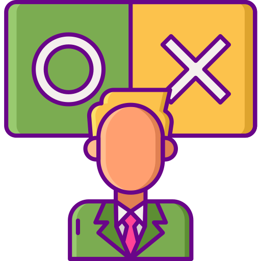 Decision making icon