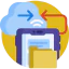 Cloud computing icon 64x64