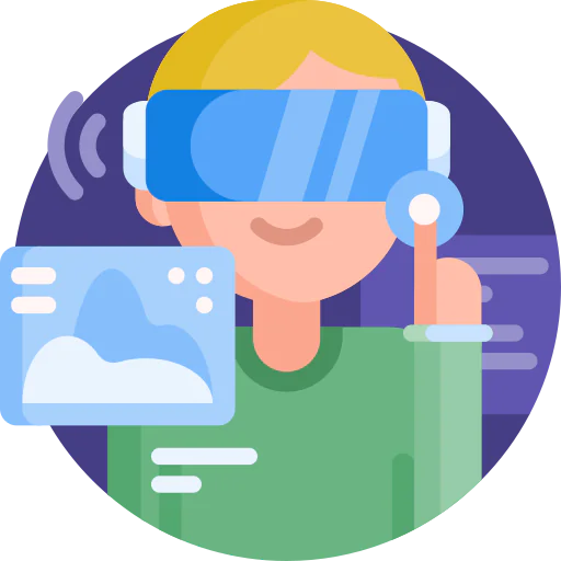 Augmented reality icon