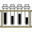 Test tubes icon 64x64