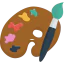 Paint palette icon 64x64