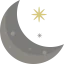 Half moon icône 64x64