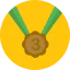 Бронзовая медаль иконка 64x64