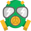 Gas mask ícono 64x64