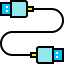 Usb cable icon 64x64