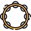 Tambourine icon 64x64