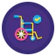 Wheelchair アイコン 64x64