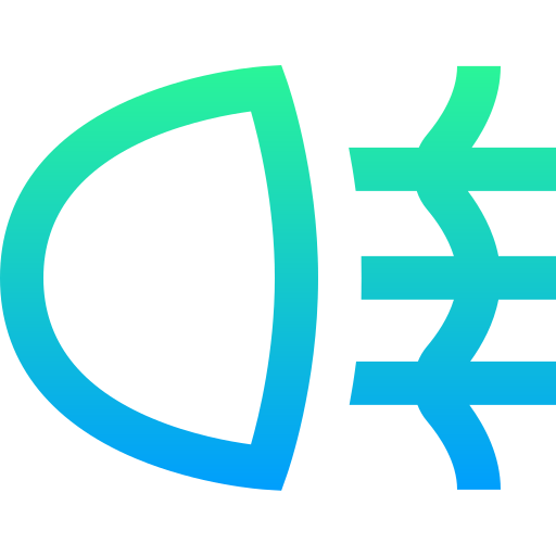 Fog lamp icon