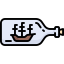 Ship in a bottle icon 64x64