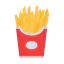 French fries Ikona 64x64