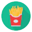 French fries Ikona 64x64