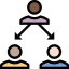 Hierarchical structure icon 64x64