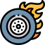 Fire wheel icon 64x64