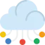 Cloud computing biểu tượng 64x64